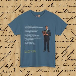 Howard Phillips Lovecraft [Cursed Writers Collection] ~ Heavy Cotton Unisex T-Shirt